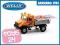 Ciężarówka - Mercedes Unimog - auta Welly - 12cm -