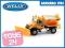 Piaskarka - Mercedes Unimog - auta Welly - 12cm -
