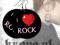 Kolczyki I LOVE ROCK