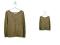 ZARA BABY_SWETEREK KHAKI OZDOBNY_9-10 LAT_140 CM