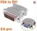 ADAPTER Przejściówka DVI - VGA  M - F  Promocja