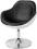 Fotel obrotowy hoker krzesło A-311 czarny 48H