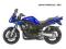 NAKLEJKI YAMAHA FAZER 600 2003 NIEBIESKA REPLIKI