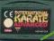 KARATE ADVANCED - GAME BOY ADVANCE - ORG !