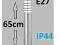 Lampa ogrodowa stojąca IP44 na E27 STELLA 9817-55