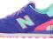 N9 New Balance 574BFP Candy Blue Miętowe Różówe 36