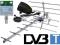 ANTENA KIERUNKOWA DVB-T 15-el.+wzmacniacz+zasilacz