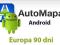 AUTOMAPA ANDROID EUROPA LICENCJA 90 DNI 24H