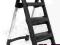 CURVER KETER DRABINKA DOMOWA 3 STOPNIOWA drabina