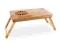 STOLIK POD LAPTOPA - oneConcept Bamboo Pro Bambus