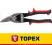 Topex Nożyce do blachy 250 mm, prawe 01A426