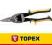 Topex Nożyce do blachy 250 mm, proste 01A427