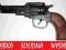 CZARNY REWOLWER PISTOLET NA KULKI + gratisy