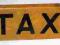 TAXI  - stary kogut taksówkowy.