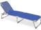 Leżak ogrodowy, Plażowy Pelagos PA1251B. Niebieski