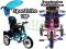 ROWEREK TRÓJKOŁOWY SPORT TRIKE VIP POMPOWANE KOŁA