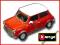 Bburago czerwony Model Mini Cooper Street Classic