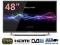 TV LED KrugerMatz 48' FullHD DVB-T HDMI USB KM0248