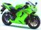 NAKLEJKI KAWASAKI ZX6RR 2005 ZIELONY repliki