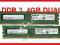 DDR 3 Crucial PC3-10600 4GB 2 x 2 GB Dual OKAJZA