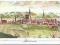 pocztówka DZIERŻONIÓW XVIII wieczna panorama