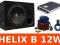 HELIX B 12W BR +wzm. 4-kanały EX1000.4 +kable BULL