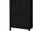 IKEA  HEMNES Szafka na buty, 2 przegrody, czarnobr