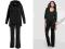 B247 Ciążowy strój domowy B.P.C czarny,rozm.48/50