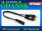 Adapter redukcja gn Jack 3,5 / wt 2 x RCA Gdańsk