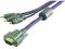 3xRCA do VGA, vivanco, 5m !!! gwarancja,NOWY,gold