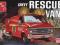 Model plastikowy AMT - 1975 Chevy Rescue Van Red