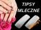 TIPSY NATURAL NATURALNE MLECZNE 500szt JAKOŚĆ k17