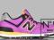 N9 New Balance WL574WBP Fioletowe Czarne Żółte 38