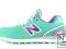 N9 New Balance WL574SJT Zielone Fioletowe 36