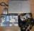 KONSOLA GIER PLAYSTATION PS2 2xKONTROLER 2xGRA