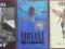 Kasety: Nirvana - Bleach, Nevermind, In Utero