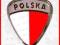 NAKLEJKA NAKLEJKI EMBLEMAT 3D POLSKA FLAGA TARCZA