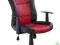 FOTEL OBROTOWY RACER 2 EKOSKÓRA CZARNO-CZERWONY //