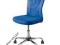 OBROTOWY FOTEL BIUROWYNIEBIESKI krzesło biuro