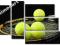 TIME4ART OBRAZ NA PŁÓTNIE PIŁKI TENIS SPORT 150X90
