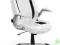 FOTEL OBROTOWY SATURN EKOSKÓRA BIAŁY //