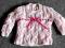 2-4m Sweter Sweterek Dziany Pink z UK r.62-68cm