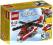 LEGO CREATOR 31013 HELIKOPTER CZERWONY GROM ZĄBKI