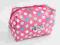 KOSMETYCZKA MAŁA RÓŻOWA W GROCHY  - TEEN