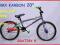 Polski rower BMX Karbon 20'' pegi rotor