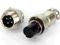 Komplet wtyk gniazdo miniMIC NC/CB 4PIN