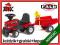 TRAKTOR CHODZIK PCHACZ Traktorek +Zestaw do PIASKU