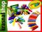 Crayola KOLOROWA TĘCZOWA KREDA 48 szt 3D #ZMYWALNA