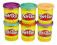 PLAY DOH CIASTOLINA 4 TUBY + 2 TUBY GRATIS! 23566