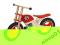 Rowerek Biegowy Czerwony Drewniany PROMOCJA